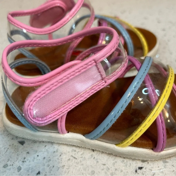 Mia Elis Clear Strap Sandals Multicolor​​ - Picture 7 of 7